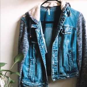 Free people denim jacket. Denim jacket. Free people